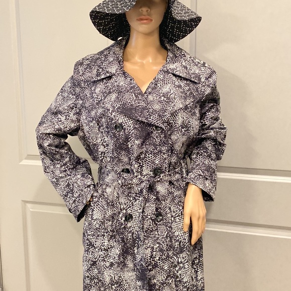 Dana Buchman Rain/Trench Size XL - Picture 3 of 8